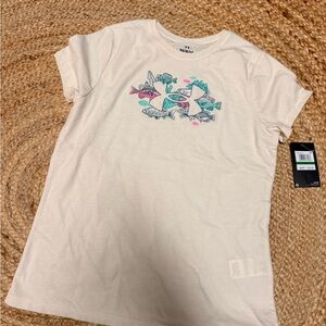 Under Armour Kids' White Graphic Tee